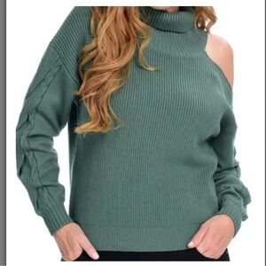 Elan turtleneck cut out, Sz. M